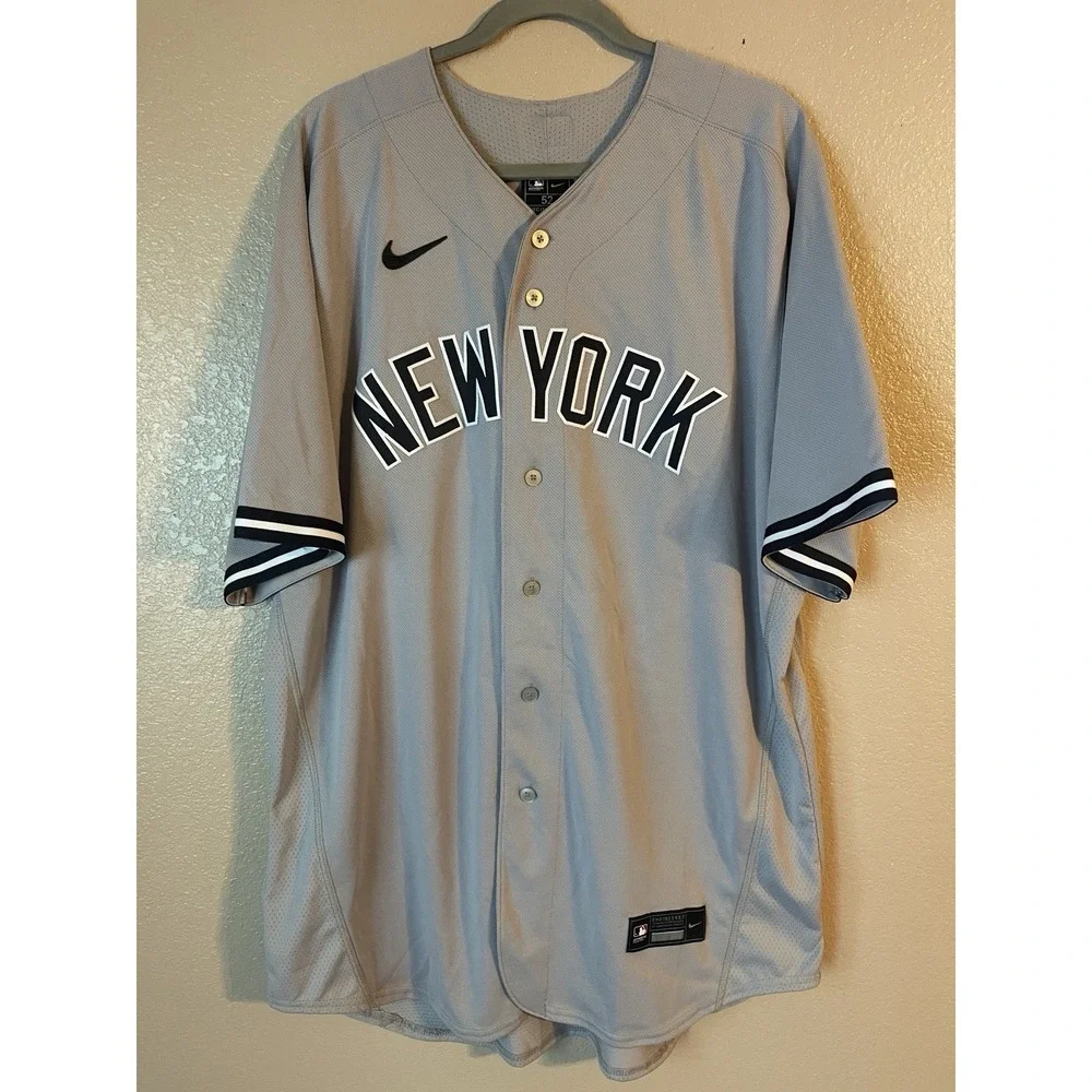 Men's 52 NWOT New York Yankees Clint Frazier #77 Nike Authentic Away Jersey